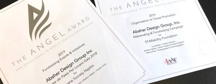 Multiple 2019 Angel Awards Won for Excellence in Public Service Advertising!